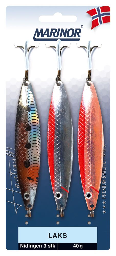 MARINOR Laks sluksett Nidingen 40g - Lachs-Set