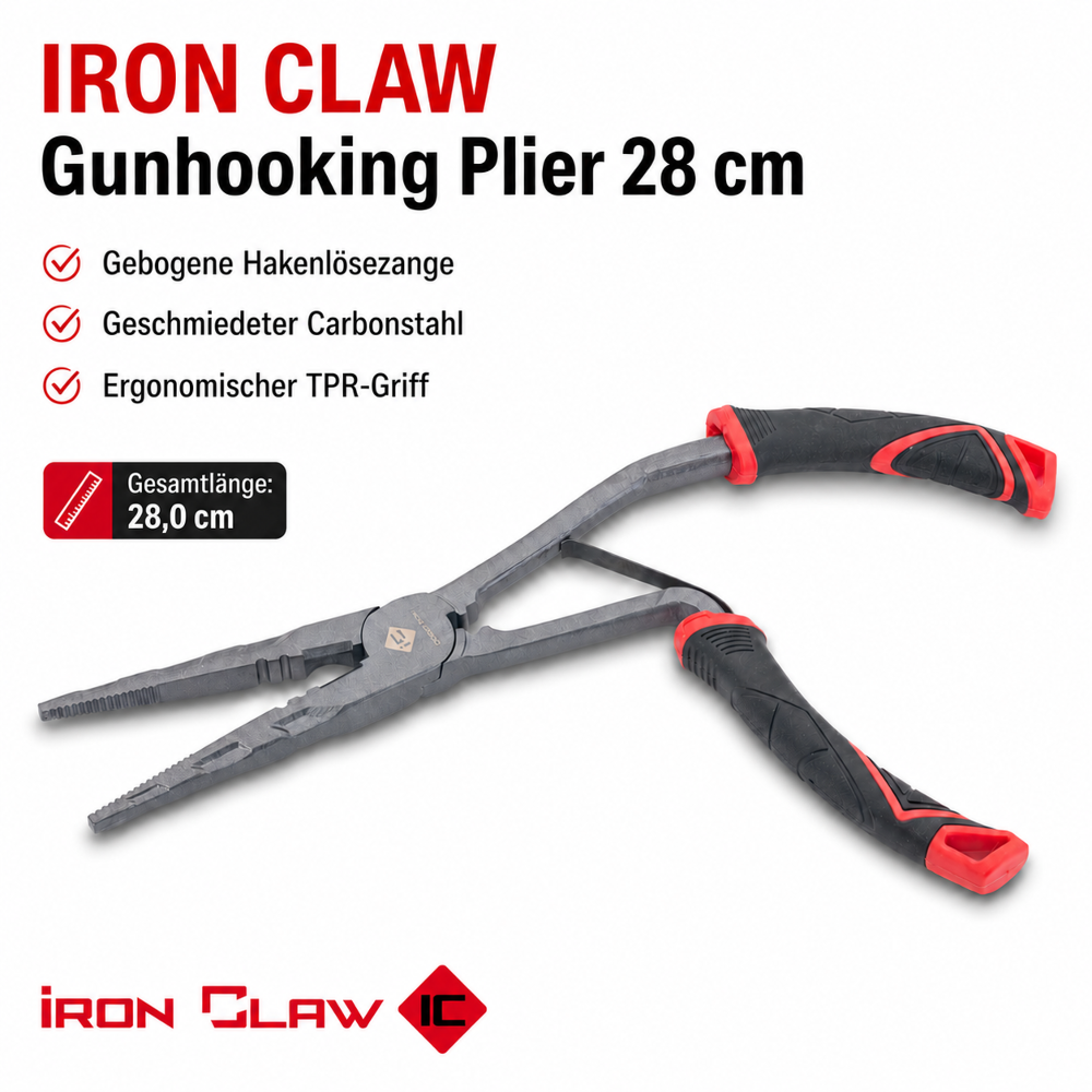 IRON CLAW Gunhooking Plier 28 cm