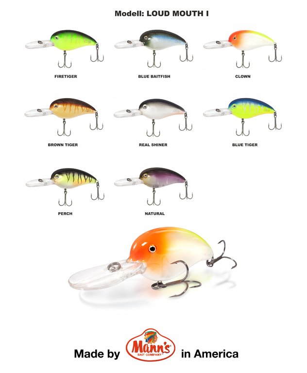 Quantum Wobbler Made by Mann's - LOUDMOUTH I