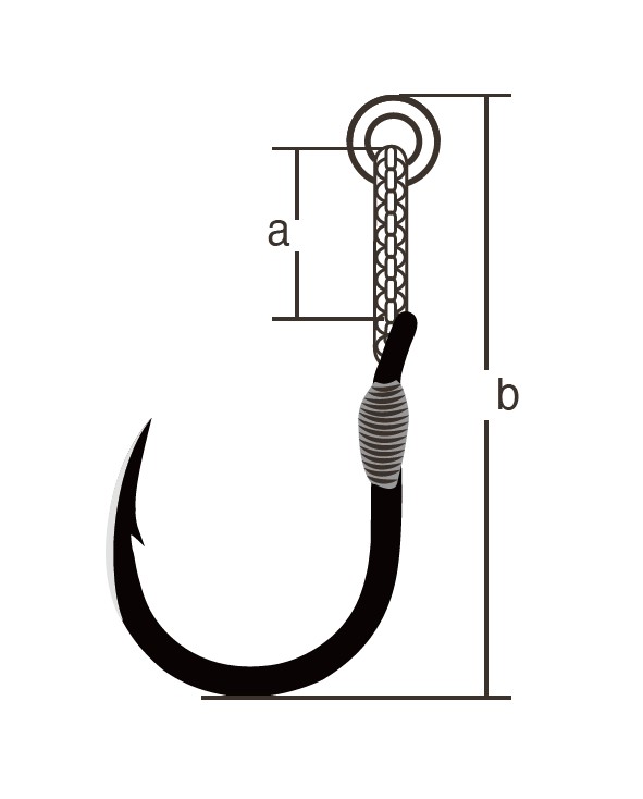 BKK SF Lentus M Slow Jigging Hooks - 3/0