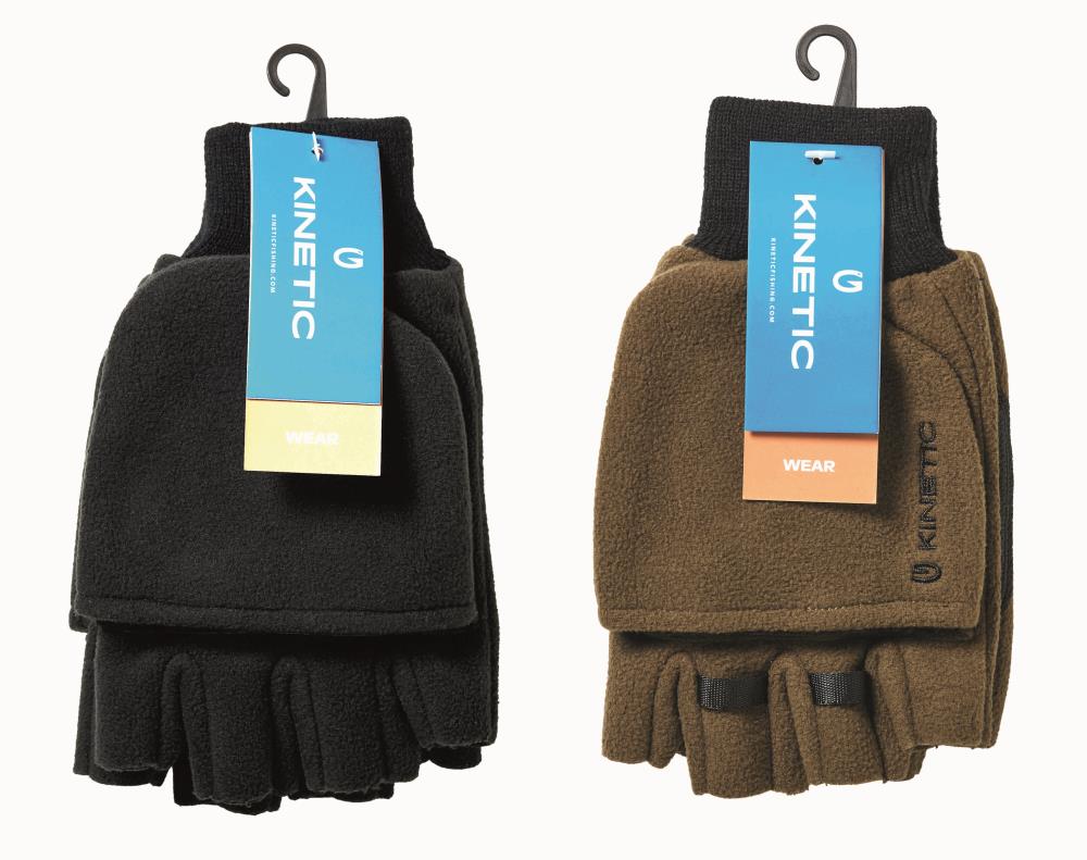 Kinetic Wind Stop Fold Over Mitt Gloves