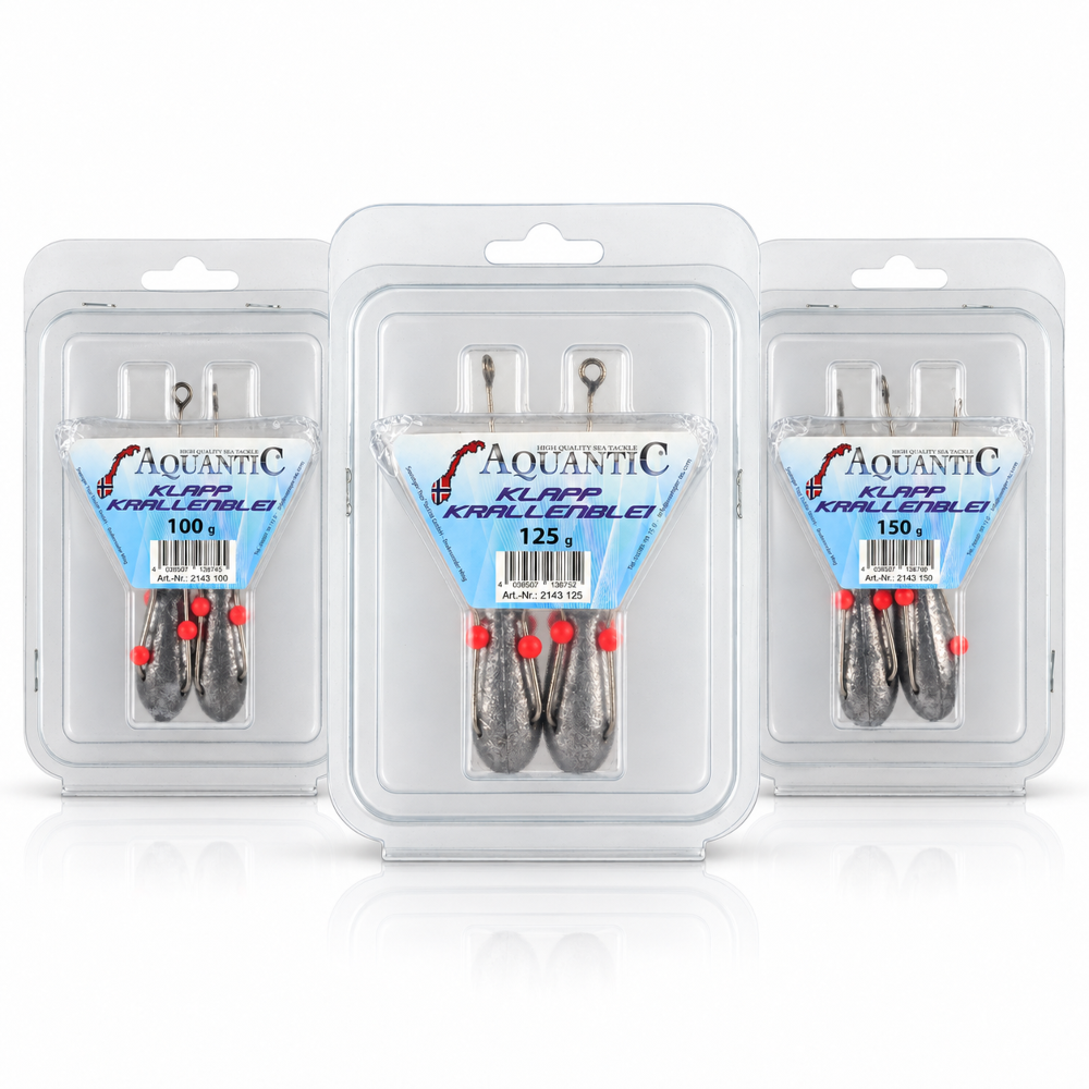 Aquantic folding claw lead