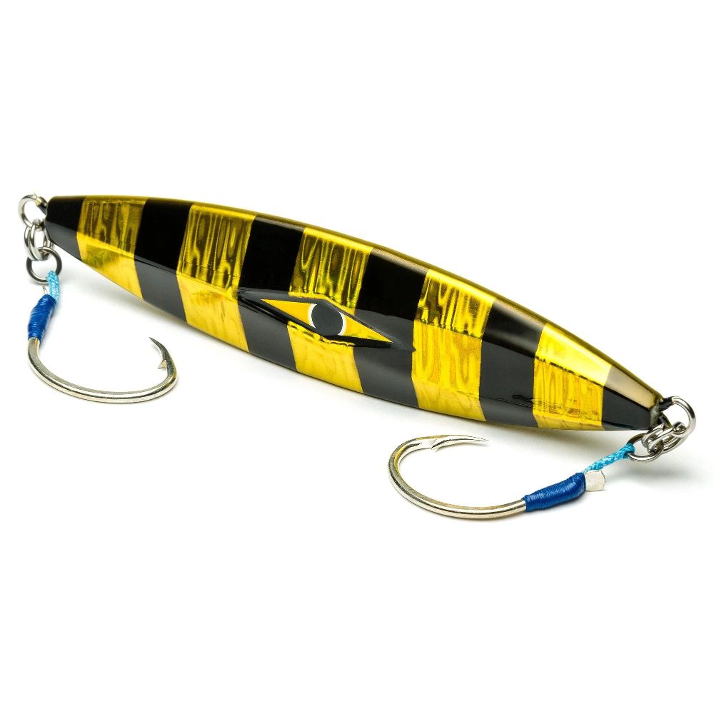 Mustad Staggerbod Jig 150g - Bumblebee