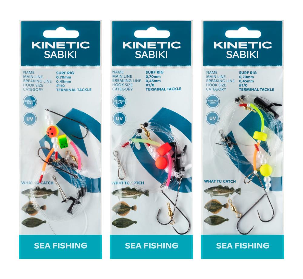 Kinetic Sabiki Surf Rig