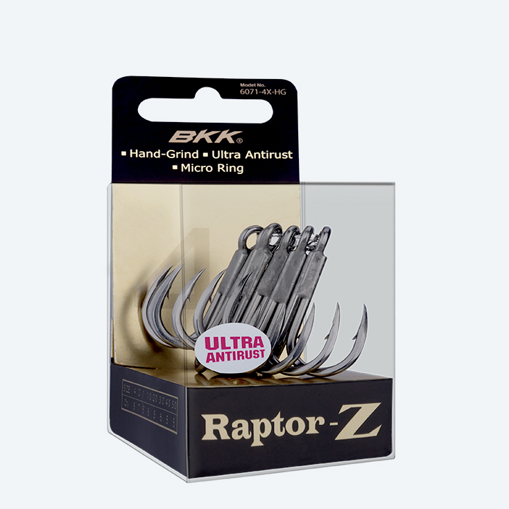 BKK RAPTOR-Z UA Treble Hooks - Drillinge