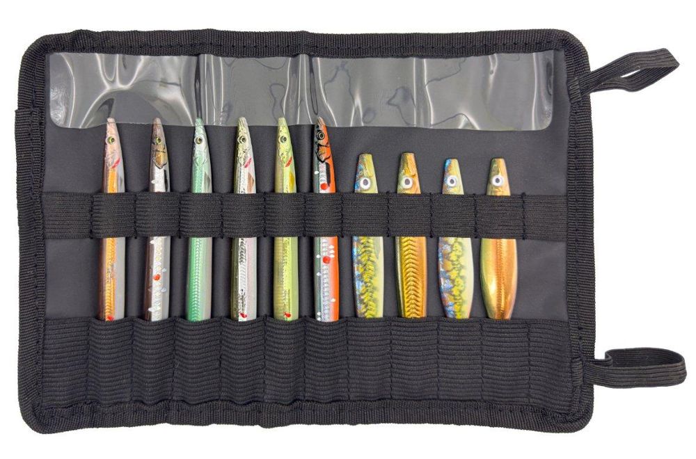 Savage Gear LT Sandaal & Seeker Pouch – Küstenköder Set (LT Sandeel, Zerling & Seeker)