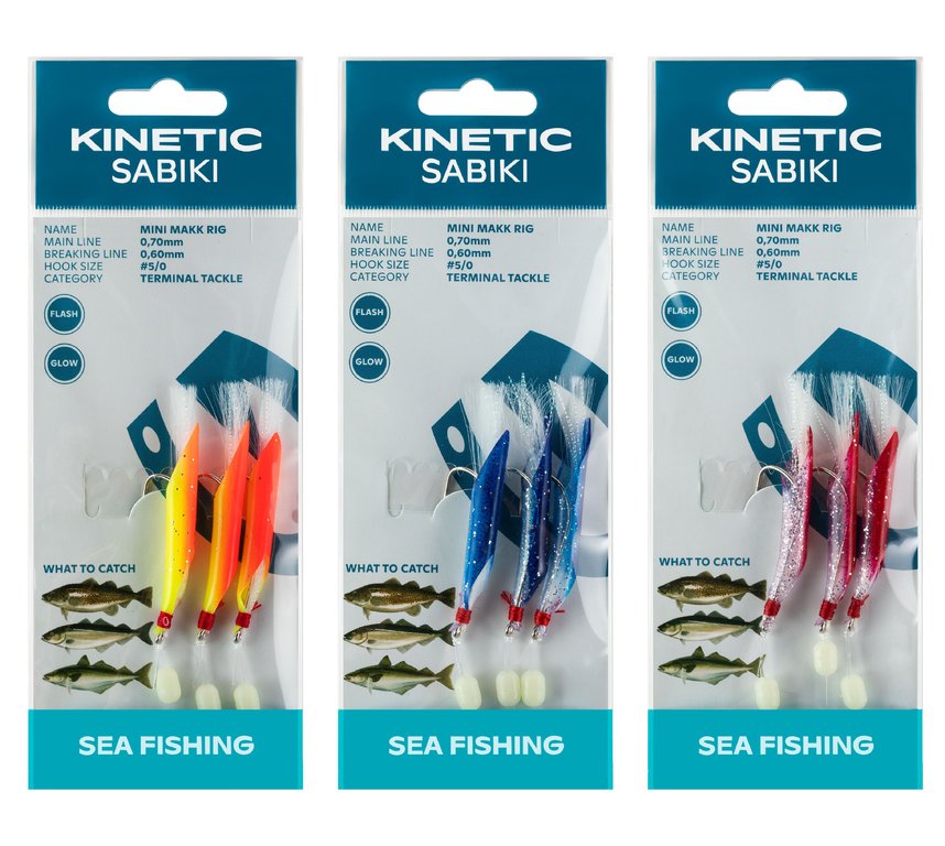 Kinetic Sabiki Mini Makk Rig - Vorfach - Günstig kaufen!