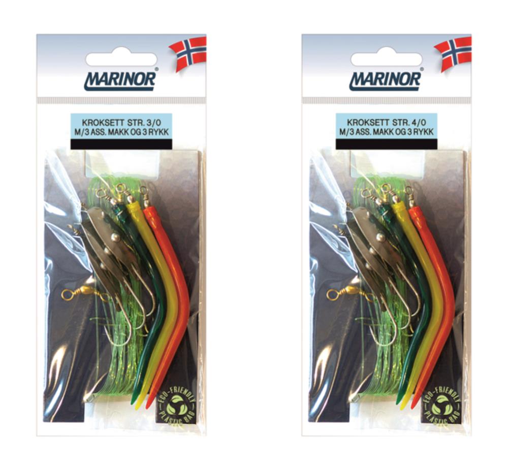MARINOR Rubber-Makk Rig multicoloured with cod spoons