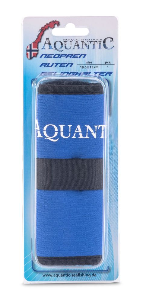 AQUANTIC Neopren Rutenhalter für die Reling