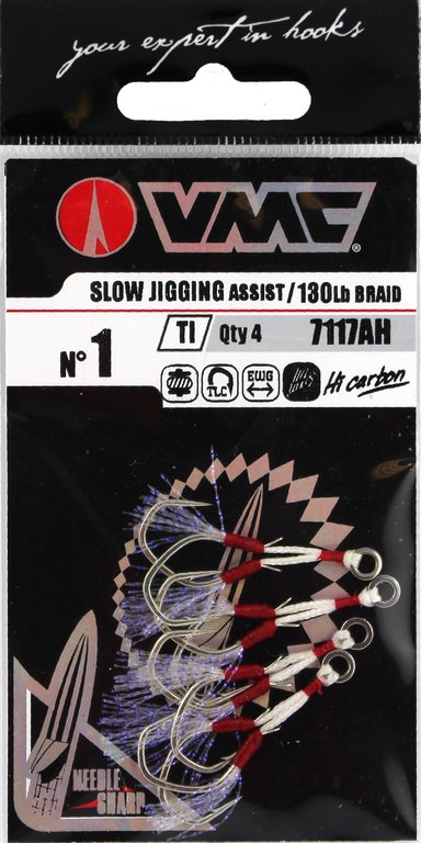 VMC Light Jigging Assist Hook 7117AH