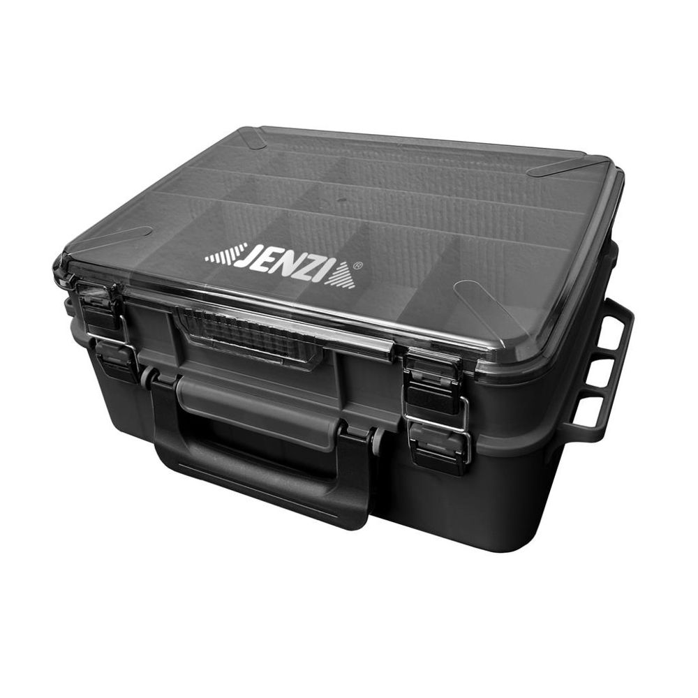 Jenzi Großer 2-Kammern Koffer inklusive 5 Boxen