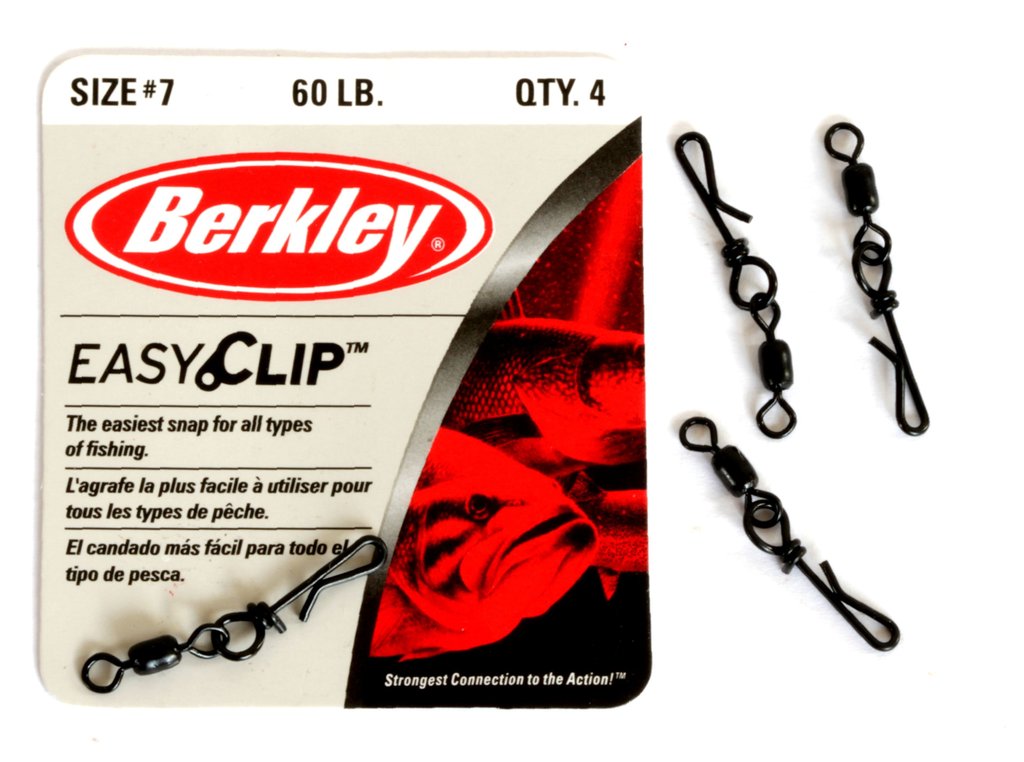 Berkley Mc Mahon Easy Clip Snap-Swivels