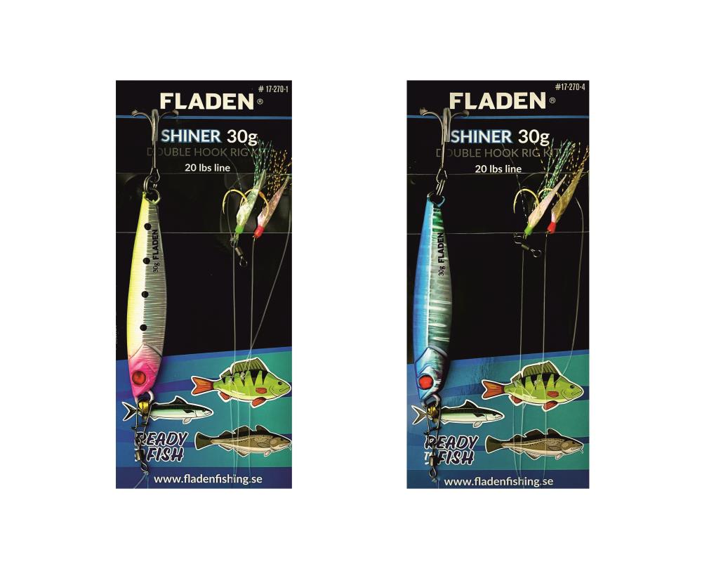FLADEN Shiner 30g Double Hook Rig Kit