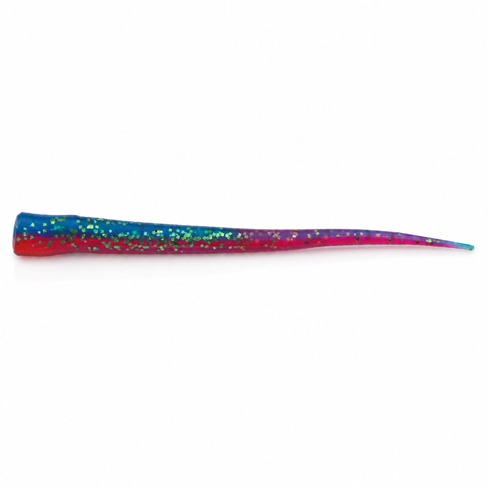 Eisele Sea-Fishing Flexxxi Maus – Softlure-Schwänze im 2er-Blister - 22cm/Ø 20,0mm - blau/pink