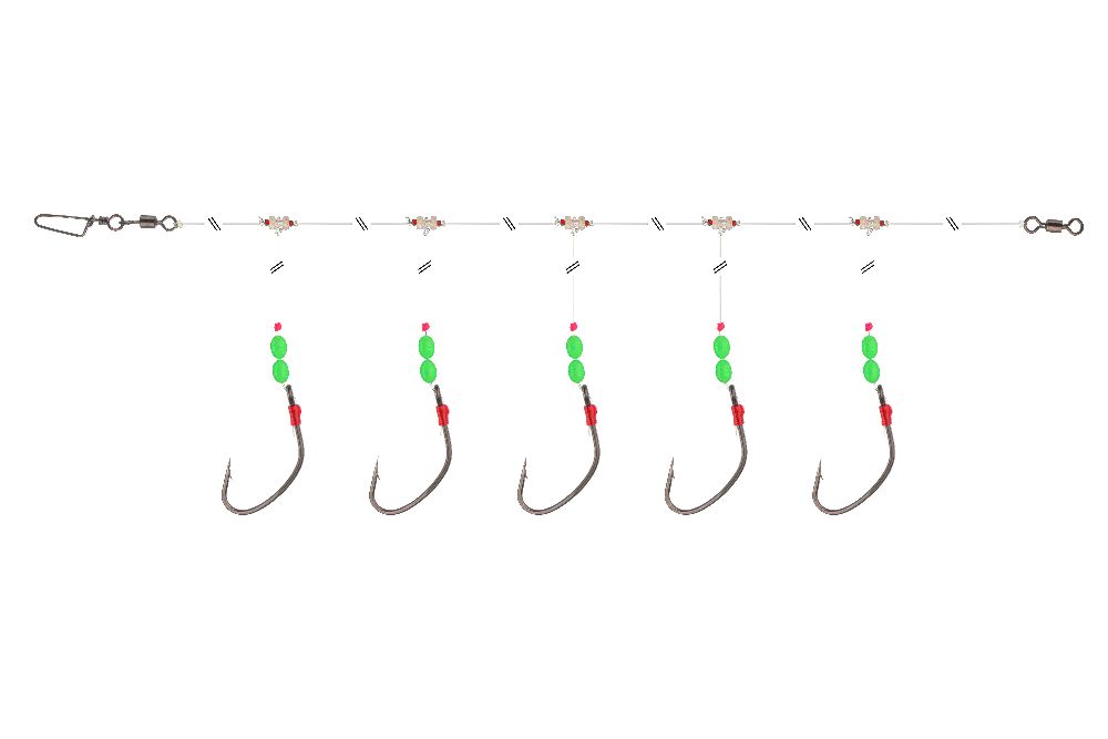 Daiwa Grandwave Redfish Rig 360° 5/0