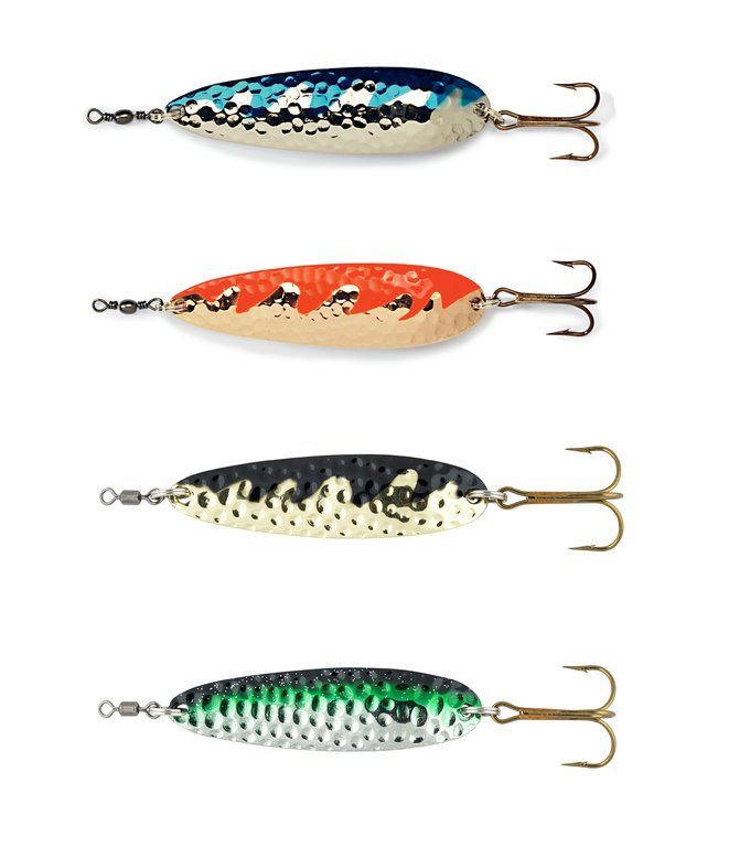 Abu Garcia Hammer - Blinker mit Hammerschlagoptik