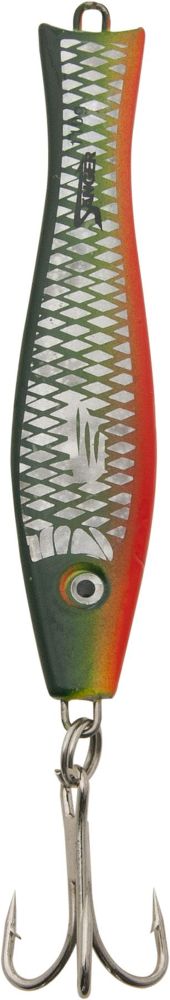 AQUANTIC 3D Holo Pilker RB - Grün-Rot - 110g
