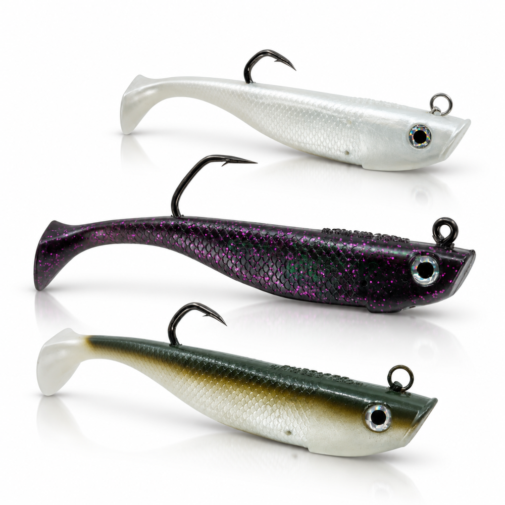 HOGY Harness Protail Paddle Swimbaits – Offshore Gummifisch