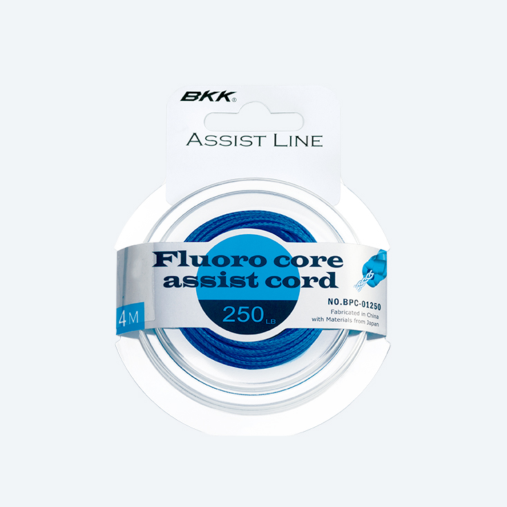 BKK Fluoro Core Assist Cord 5m - 140lb
