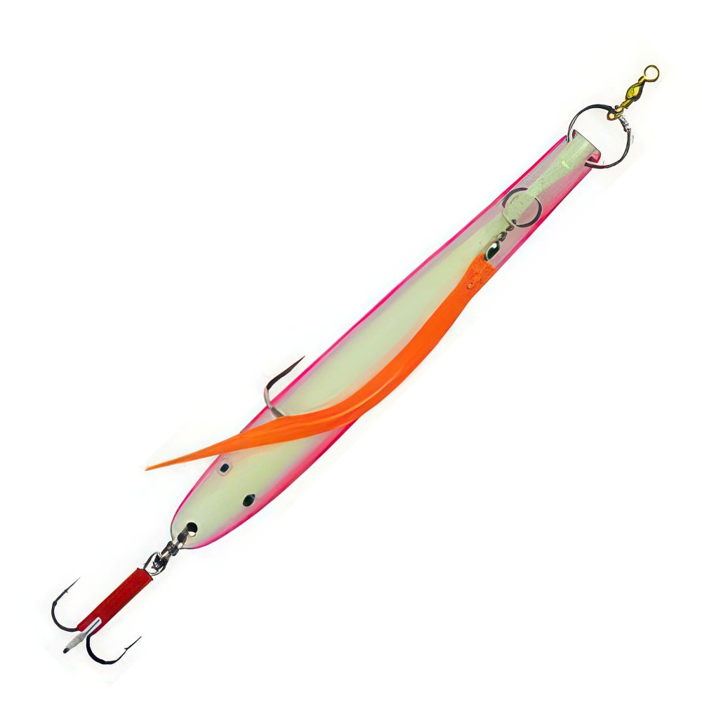 Marinor Torskepilken Pilker Fluo-Pink mit Makk