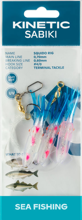 Kinetic Sabiki Squido Rig