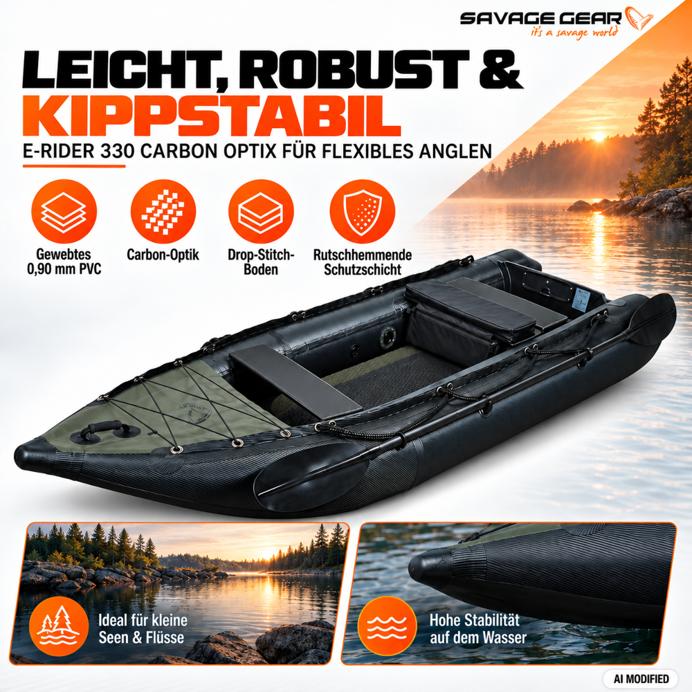 Savage Gear High Rider Kayak 330 inkl. E-Motor 55lbs