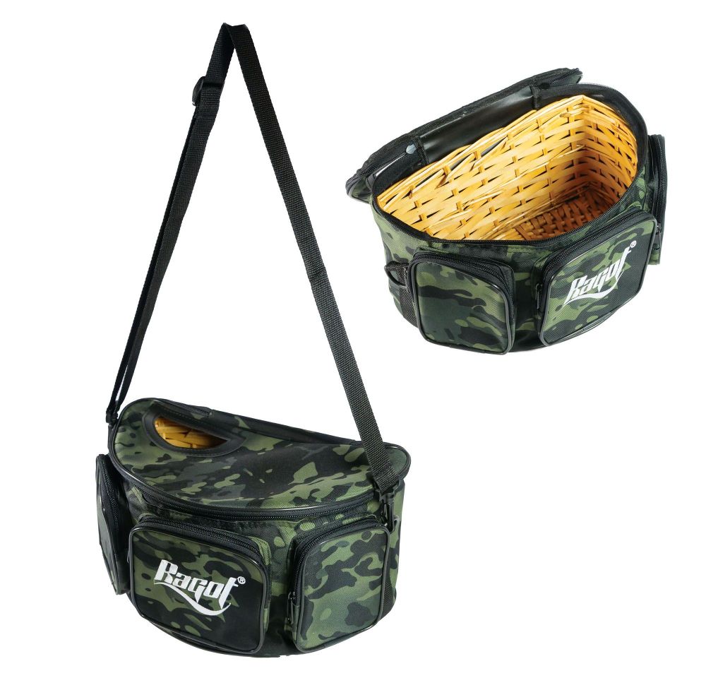 Ragot 3 POUCH BASKET – Fischkorb / Watkorb (21 × 33 × 17 cm)