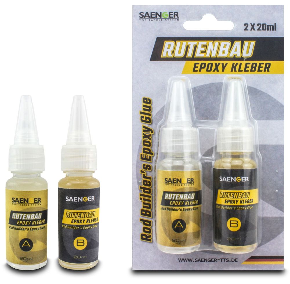 SAENGER Rutenbau Epoxy Kleber 2x20ml
