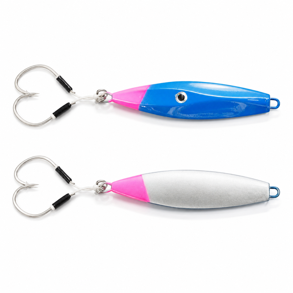EISELE JDM Speed Jig mit Assist Hook 200g - Blue/Pink