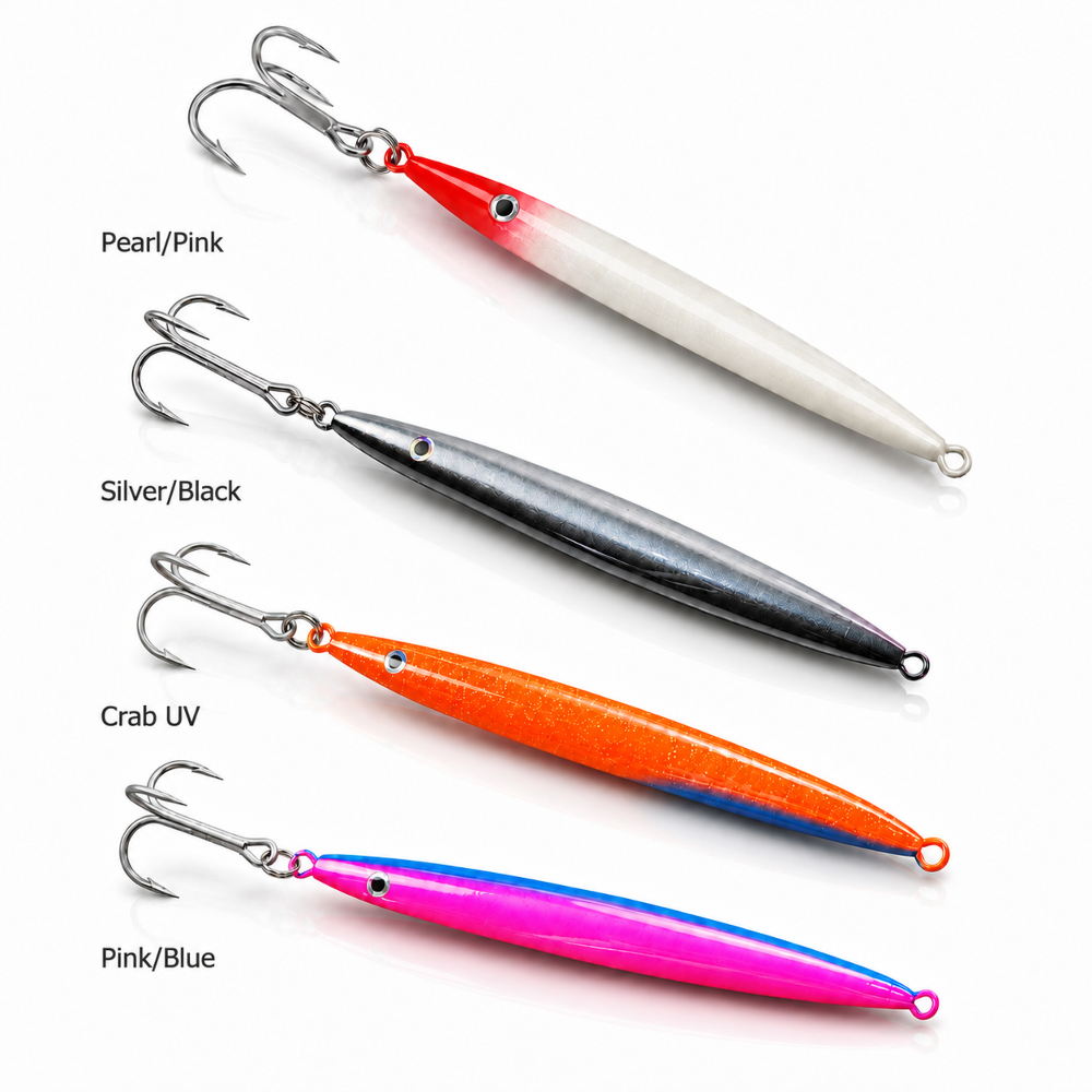 EISELE JDM Tiefsee-Jig „Gelbes Riff“ No.1 - 200g - Pearl/Pink