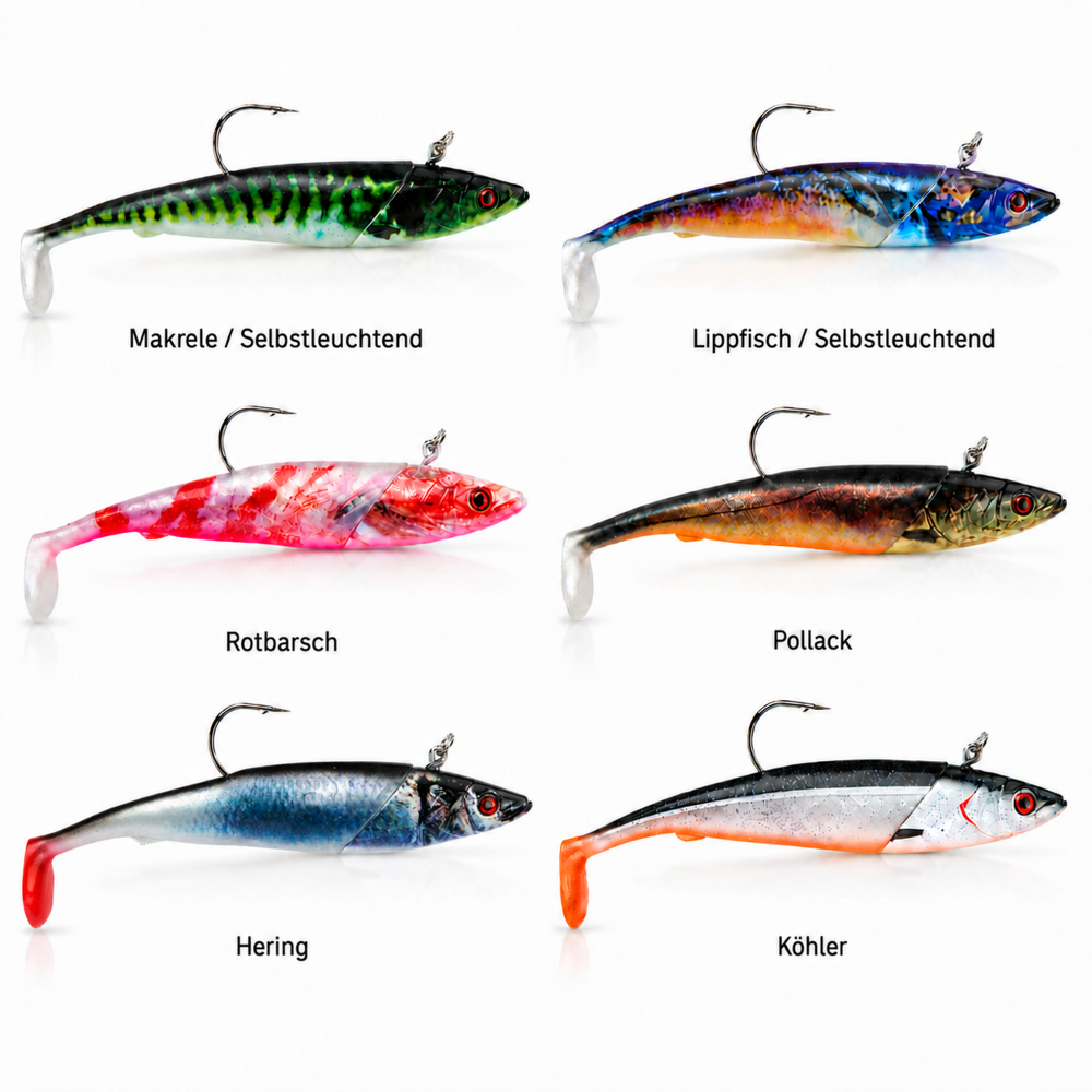 SØVIK PREDATOR - Ersatzschwanz - Lippfisch