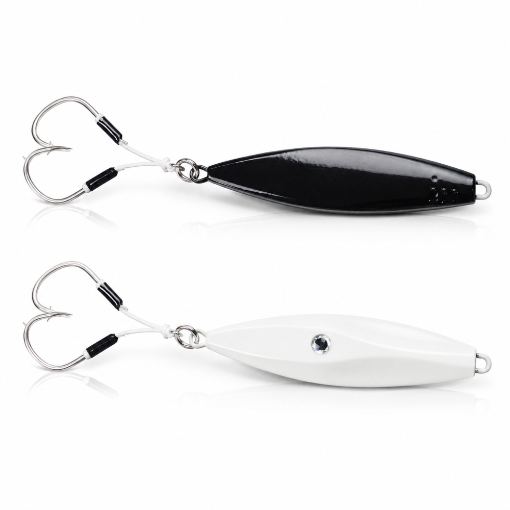 EISELE JDM Speed Jig mit Assist Hook 300g - White/Black
