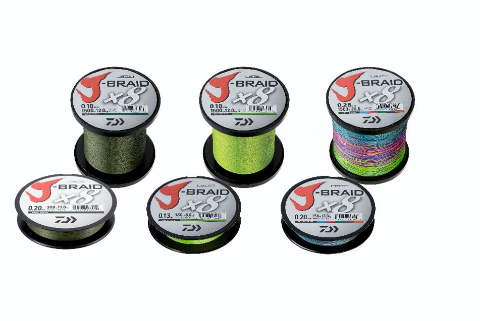 Daiwa J-Braid X8 - 8-braided fishing line