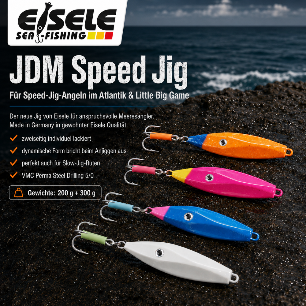 EISELE JDM Speed Jig 300g - Pink/Yellow