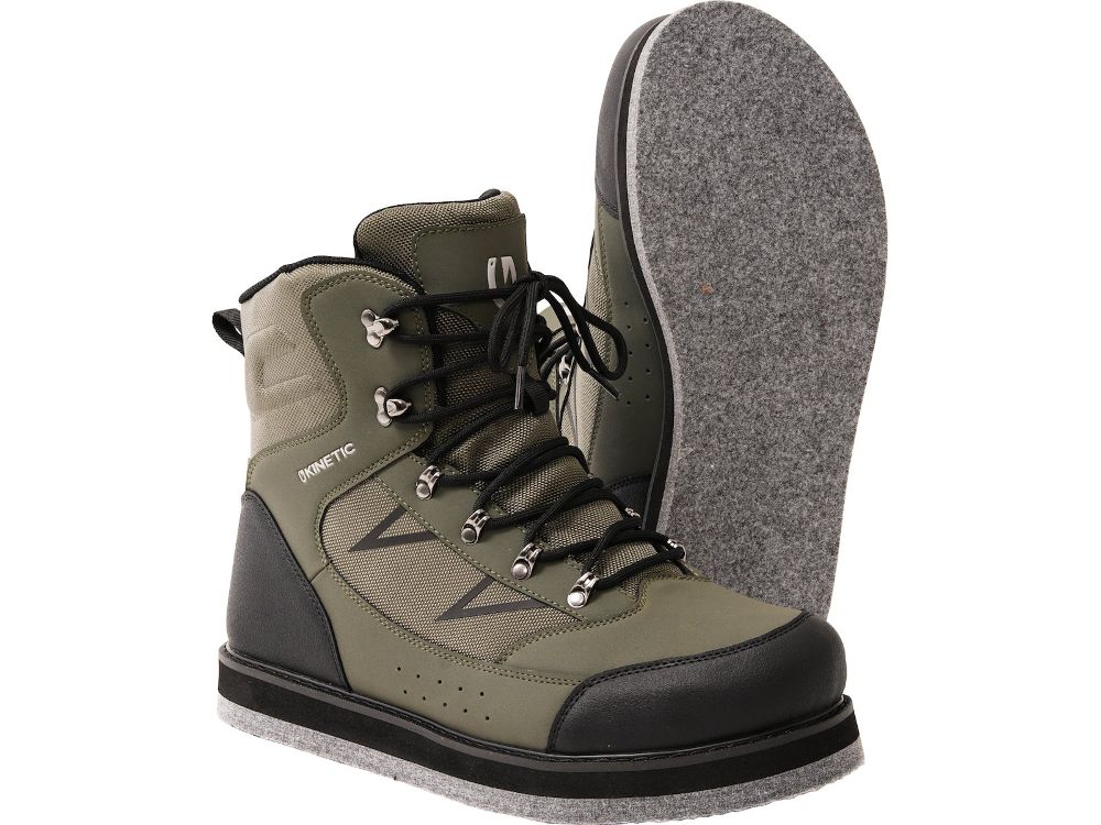 KINETIC X4 WADING BOOT Watschuhe Filzsohle 40-41/6.5-7
