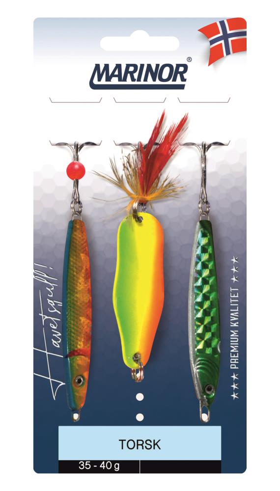 MARINOR Torsk - Pilker-Set für Dorsch 35-40g