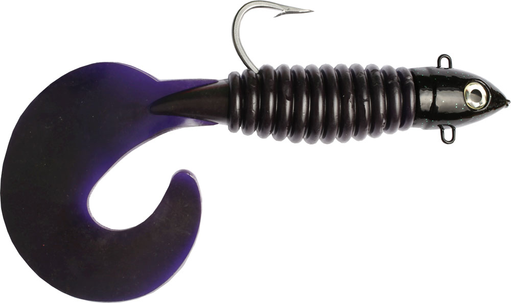 Wiggler Nordkyn - Giant Twister-Jig - Deep Purple