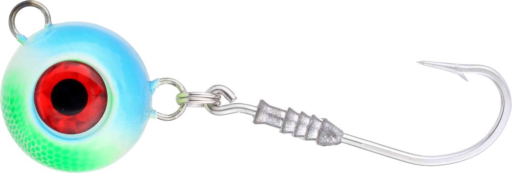 WIGGLER Deep Seeker Glow - Baitball 100g - Blue-Green