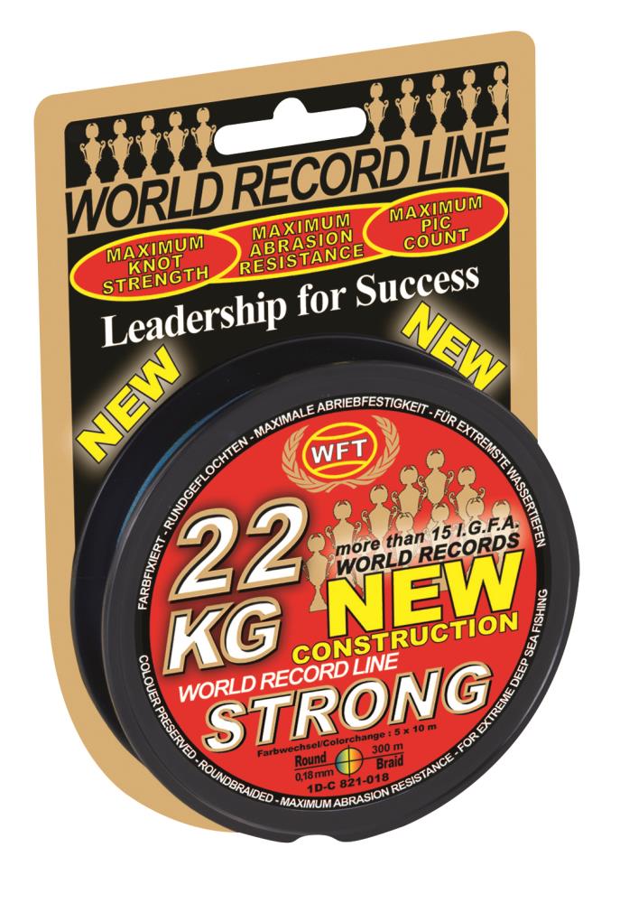 WFT NEW KG Strong Multicolor - 0,12mm - 15kg - 300m