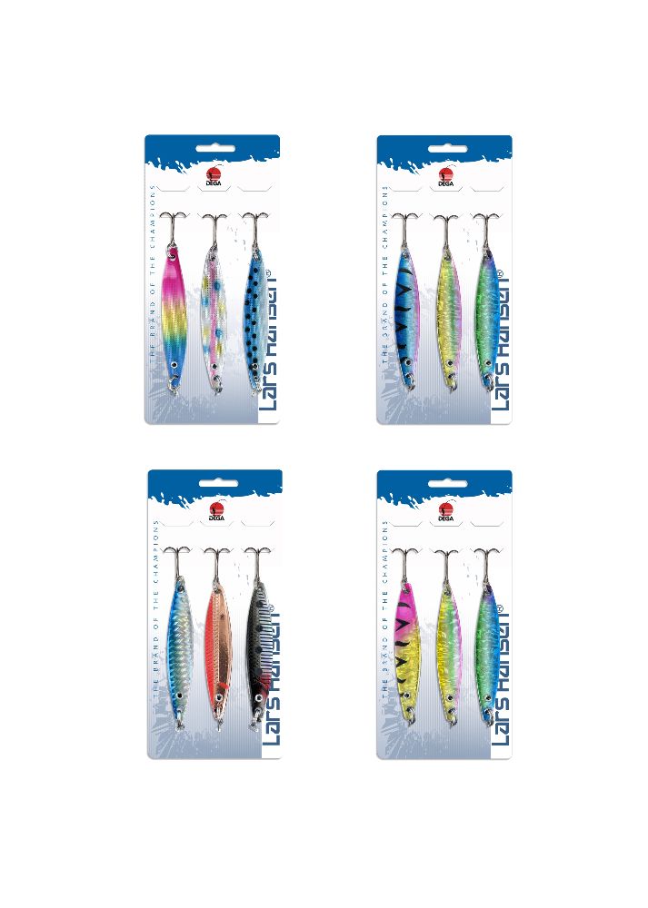 DEGA Meerforellen Blinker-Set - 3-teilig