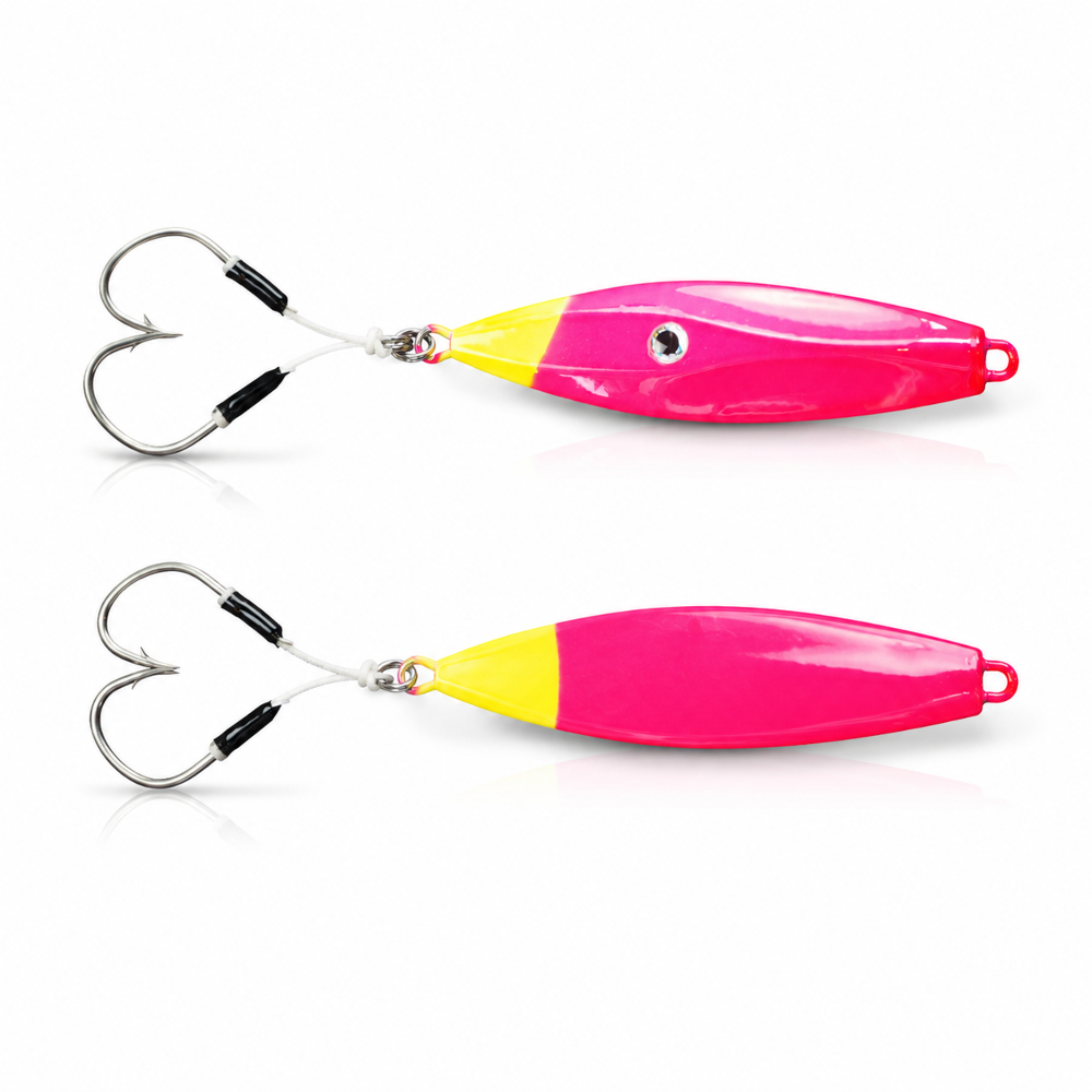 EISELE JDM Speed Jig mit Assist Hook 300g - Pink/Yellow