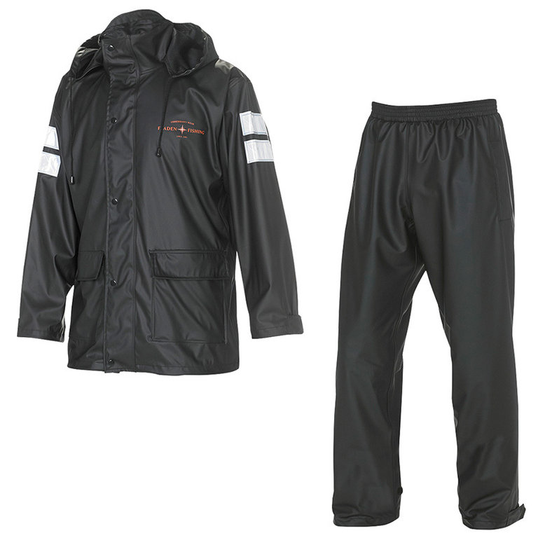 FLADEN rain suit with reflective stripes size S