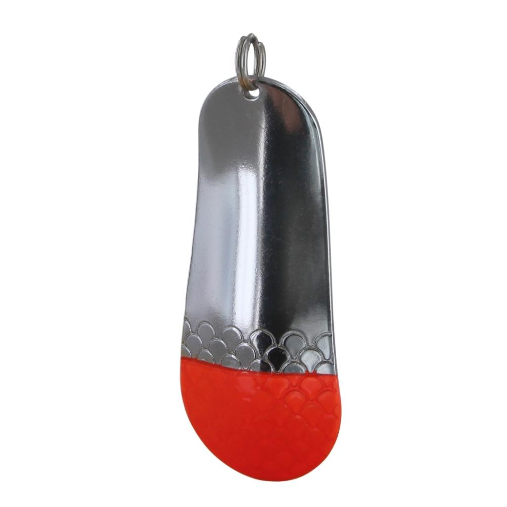 Jenzi Herring Lead - "Herring Spoon" - Red/Silver