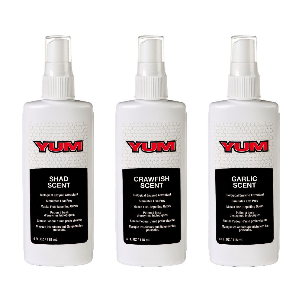 YUM SPRAY ATTRACTANT – Lockstoff Spray (118 ml) – Shad / Crawfish / Garlic