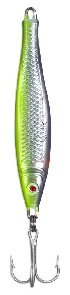 AQUANTIC Stagger leadfree 100g - CB - Chartreuse-Silver
