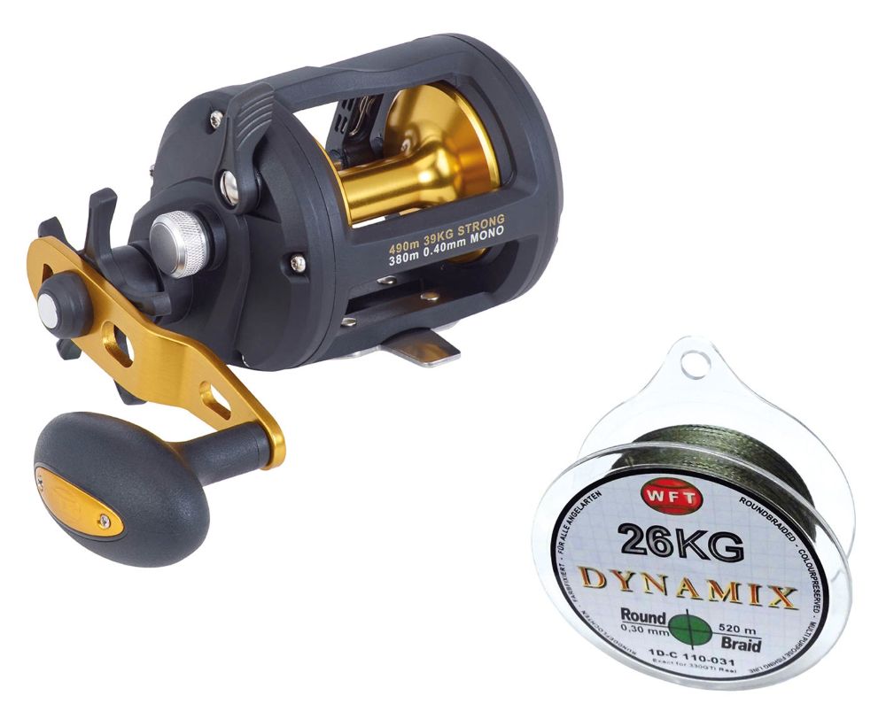 WFT OFFSHORE 2 LW 20 LH – Multirolle Linkshand inkl. Geflochtene Schnur