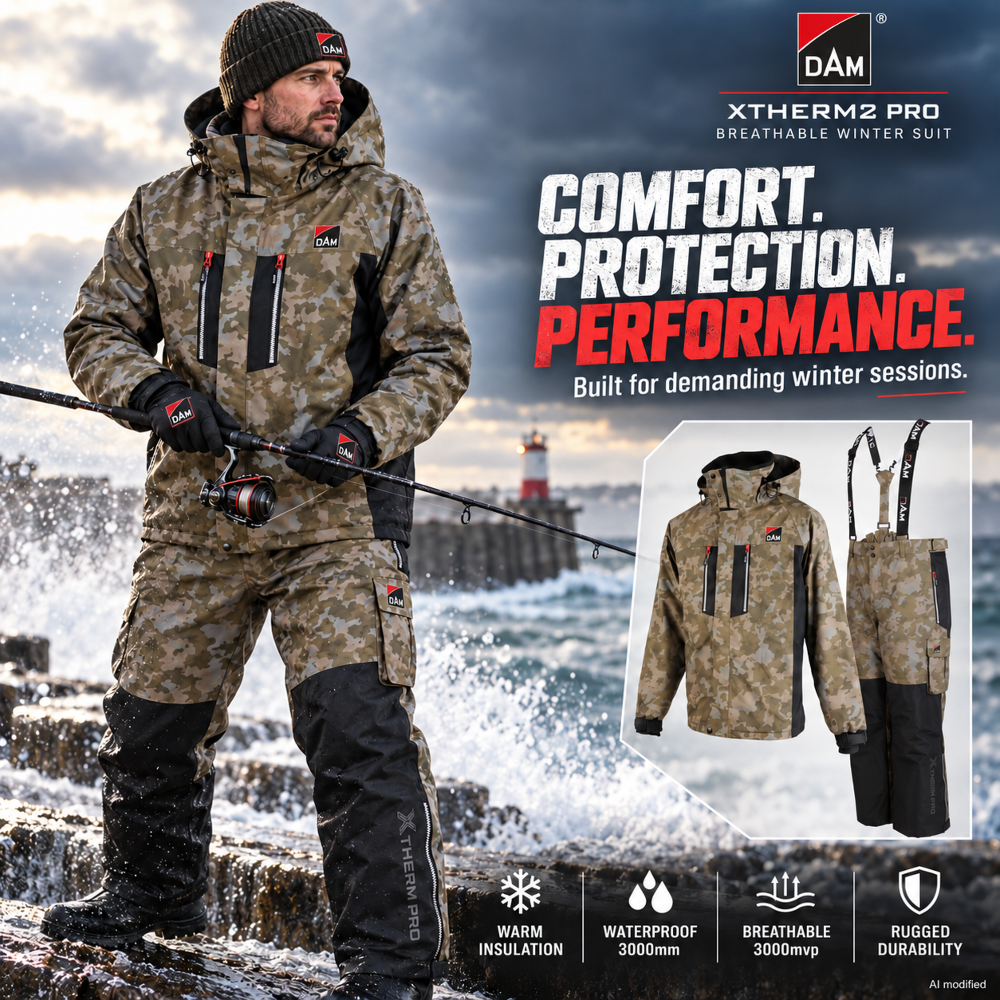 DAM Xtherm2  Pro Breathable Winter Suit - Winteranzug Gr. L