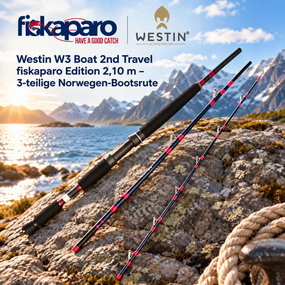 Westin W3 Boat 2nd Travel - fiskaparo - Edition - 20-30lbs