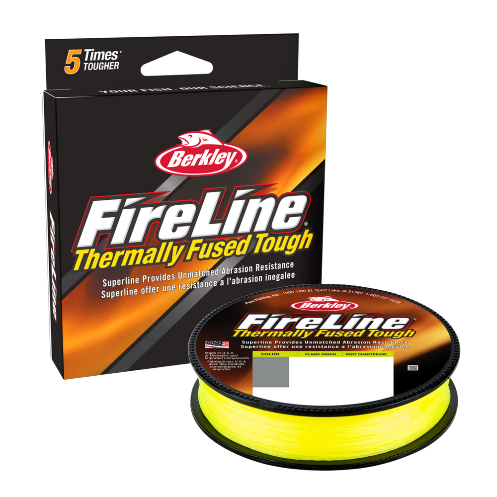 Berkley FireLine Fused Original Flame Green - 0,15mm-8,3kg-300m