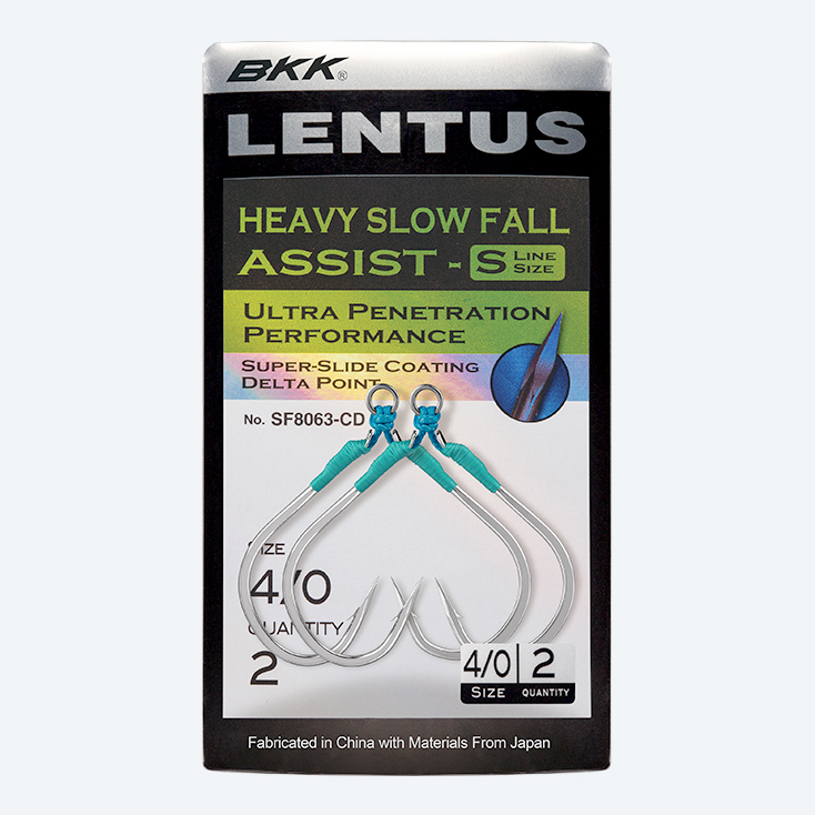 BKK SF Lentus M Slow Jigging Hooks - 3/0